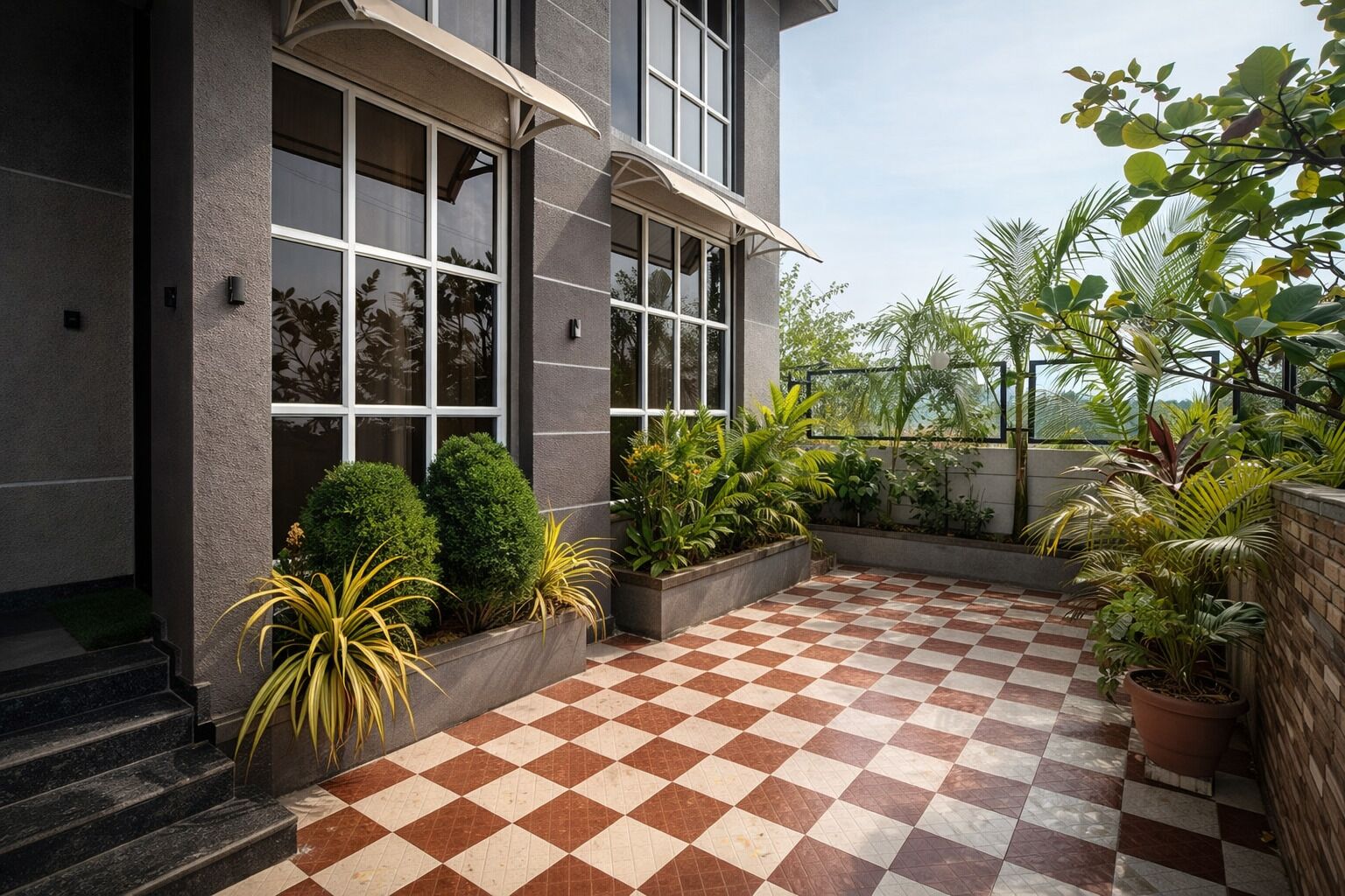 Áreas de la propiedad