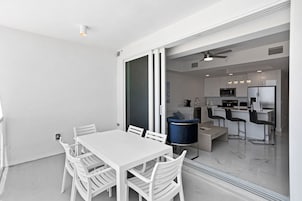 Suite Confort, 2 habitaciones, vistas al mar | Terraza o patio