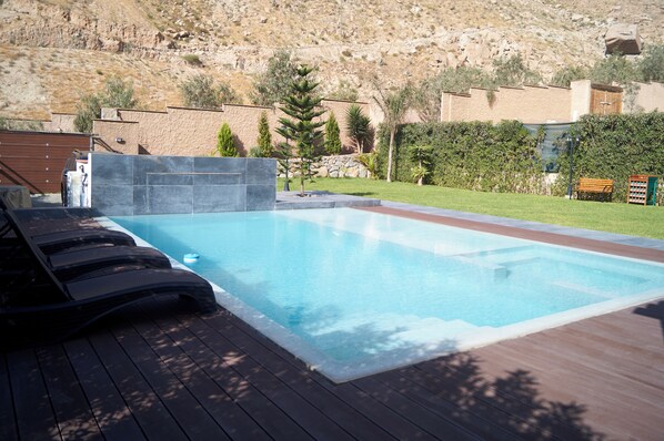 Alberca al aire libre 