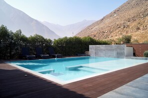 Alberca al aire libre 