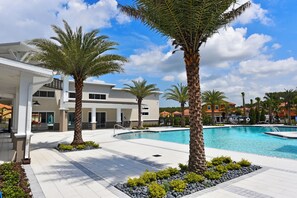 Alberca al aire libre 