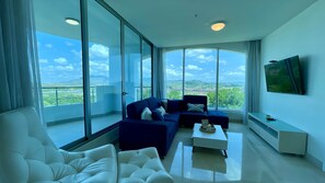 Smart TV, foosball, table tennis