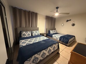 2 bedrooms, desk, iron/ironing board, free WiFi