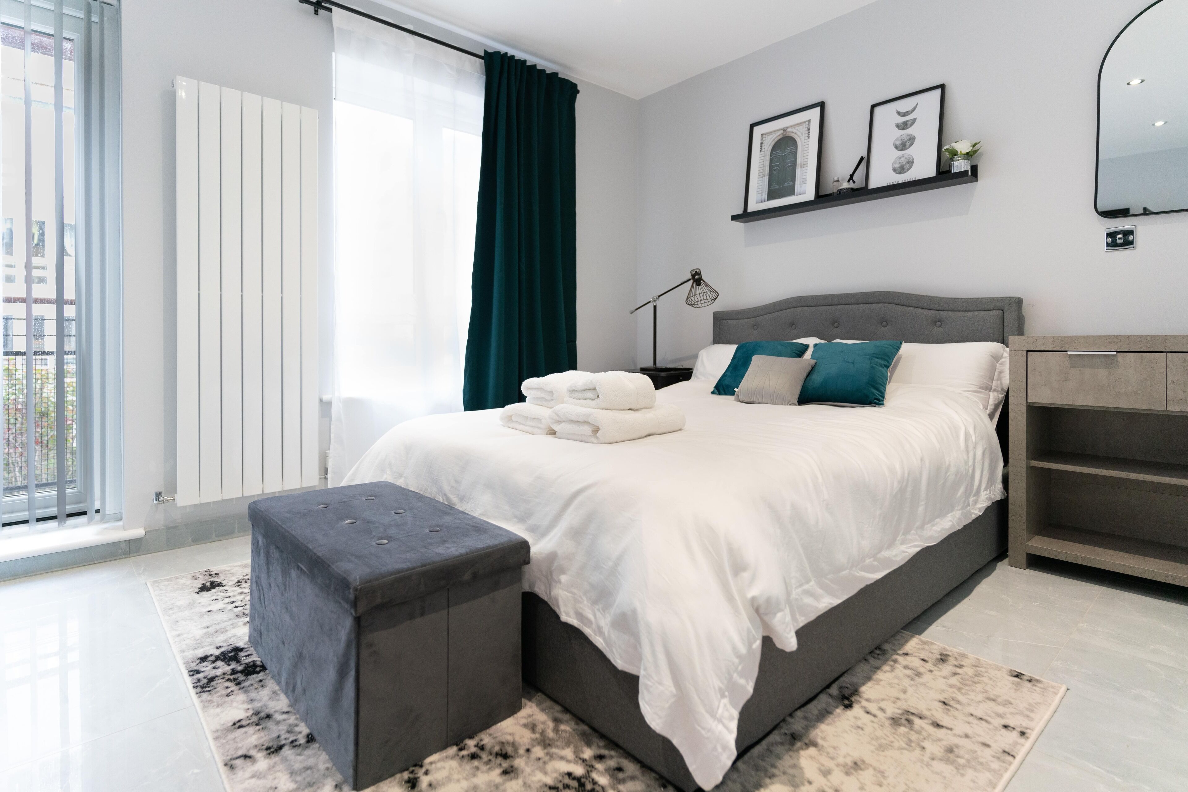 Suite Exécutive, 1 lit double, balcon | 1 chambre, draps en coton égyptien, literie de qualité supérieure