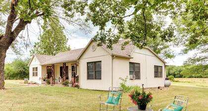 Quiet Countryside Weaubleau Home w/ Patio & Grill!