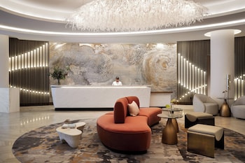 Reception area at InterContinental Seattle Bellevue by IHG
