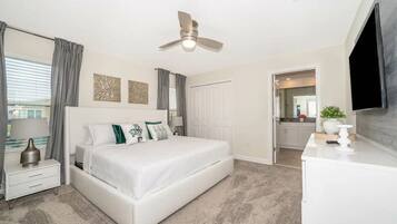 4 habitaciones y caja de seguridad en la habitación