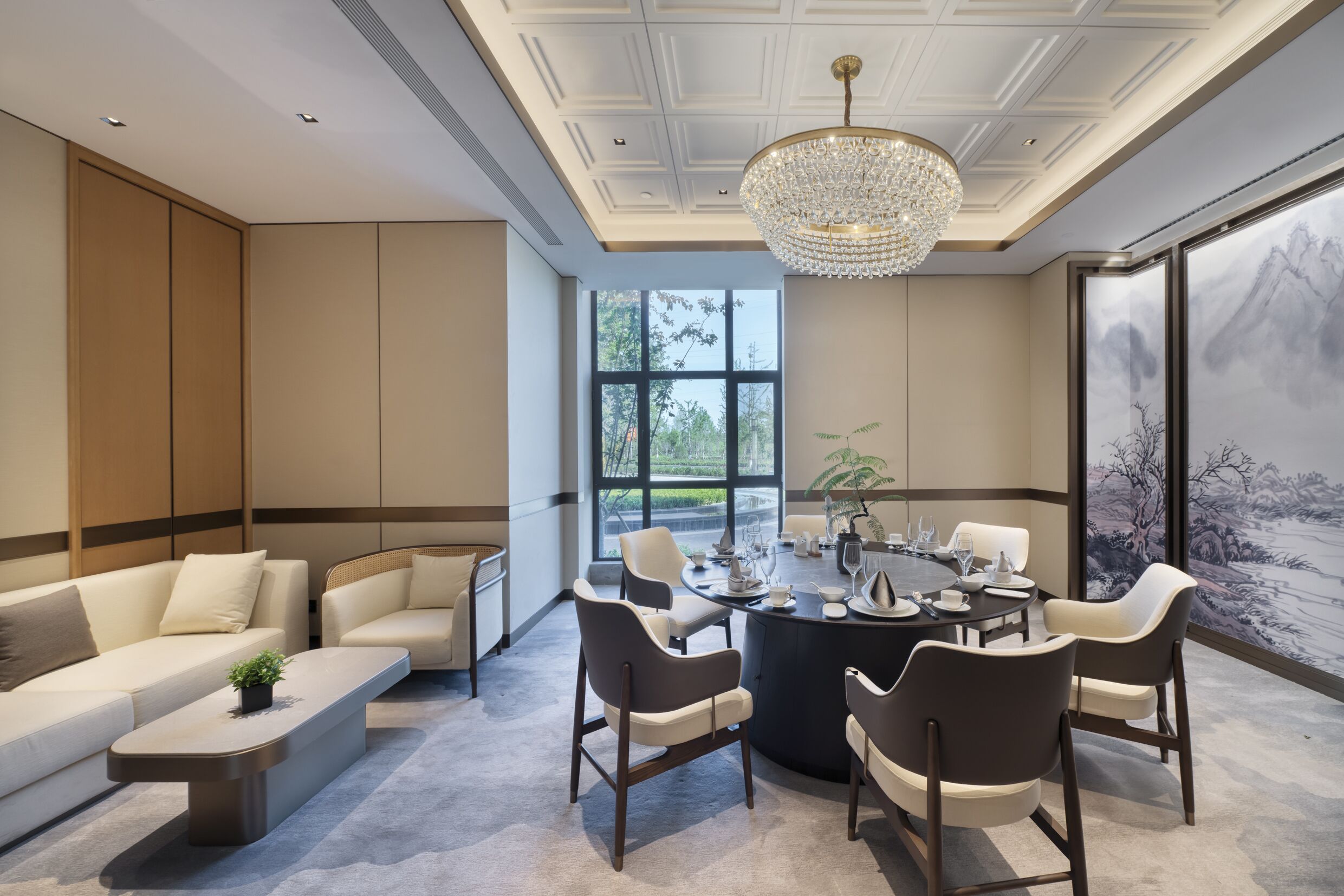 Frokost, lunsj og middag serveres, asiatiske retter 