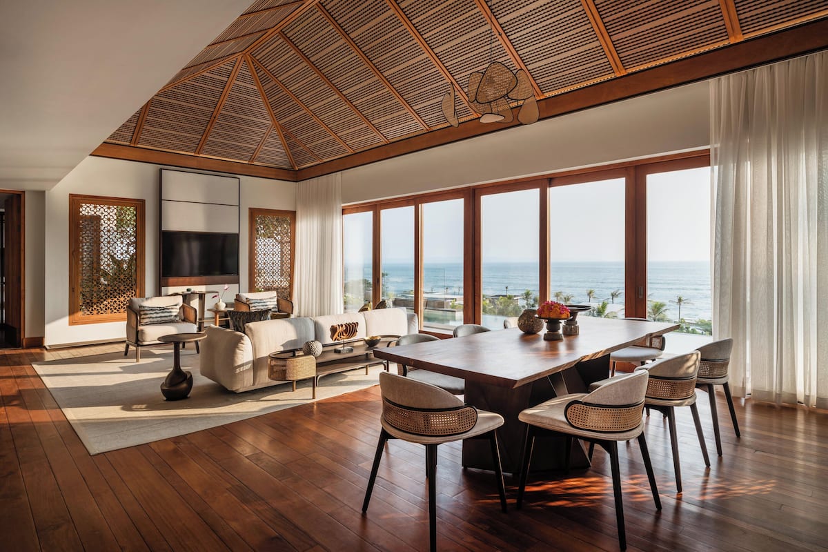 Penthouse, 2 Bedrooms, Oceanfront (Private Pool) | Premium bedding, minibar, in-room safe, individually decorated