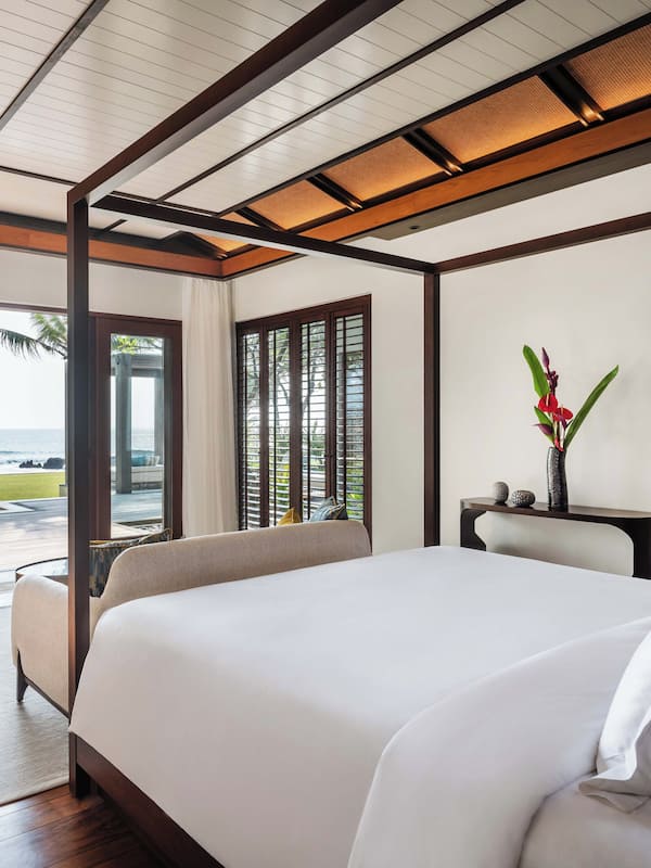 Villa, 1 Bedroom, Beachfront (Private Pool) | 1 bedroom, premium bedding, minibar, in-room safe