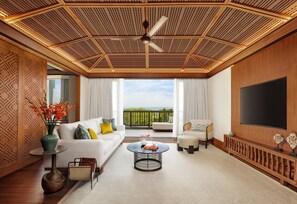 Suite Premium, 1 très grand lit, vue océan | Vue de la chambre