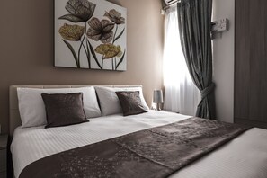 2 bedrooms, iron/ironing board, free WiFi, bed sheets