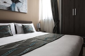 2 soverom, strykejern/-brett, wi-fi (inkludert) og sengetøy