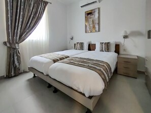 2 soverom, strykejern/-brett, wi-fi (inkludert) og sengetøy