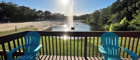 Cottage, 2 kamar tidur, pemandangan danau | Teras/patio