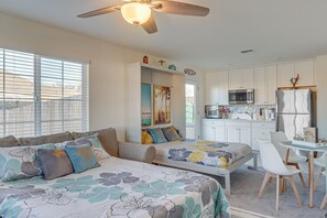 1 bedroom, iron/ironing board, travel cot, WiFi