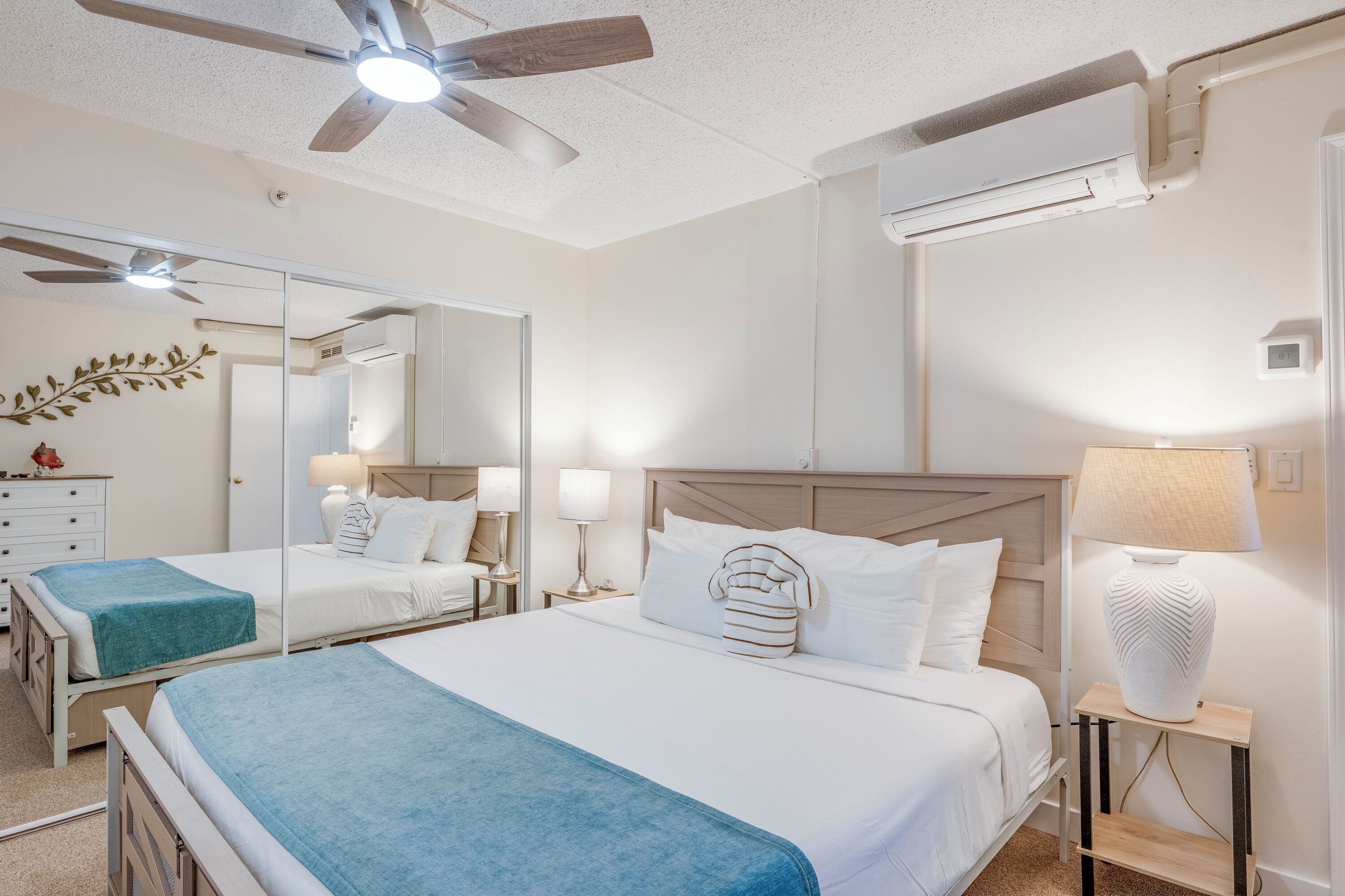 1 bedroom, desk, iron/ironing board, WiFi