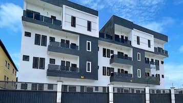 Fassade der Unterkunft