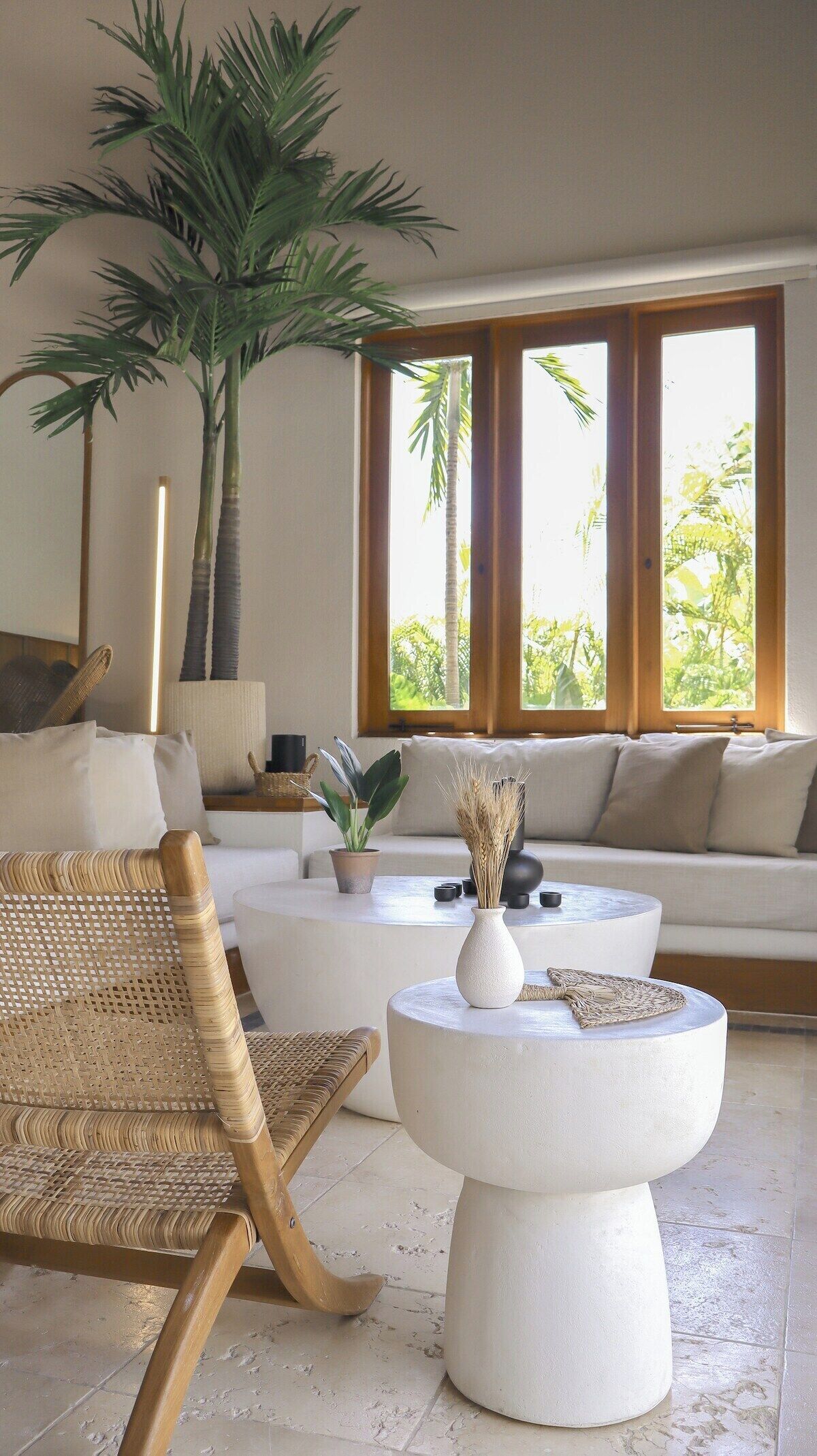 Smart TV, books, stereo