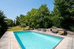 Pool - Exclusive Duplex Apartment with pool and view (Strognano)