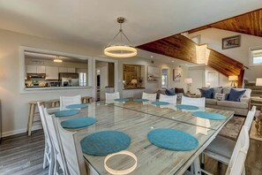 Dining - Saltwater Charm | 995 ft. to the Beach | Private Pool (Virginia Beach)