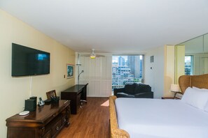 1 Schlafzimmer, Bügeleisen/Bügelbrett, kostenloses WLAN, Bettwäsche