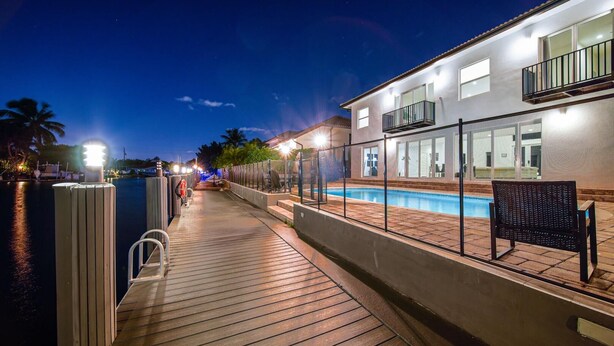 Pool - 351 4 Bed 3 Bath Pompano Beach Intracostal Delight (Pompano Beach)