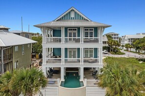 Exterior - Just B - Luxury Vacation Lakefront Home with Private Pool & Dock (Santa Rosa Beach)