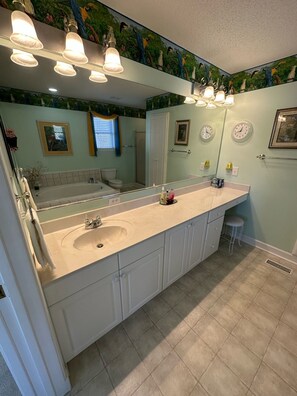 Shower, towels, toilet paper