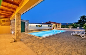 Piscine chauffée