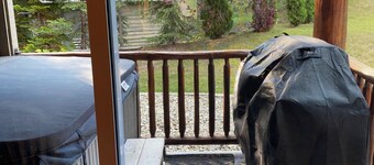 Fernie Ski-In Condo, 2 bed, 2 bath, with private hot tub and BBQ.