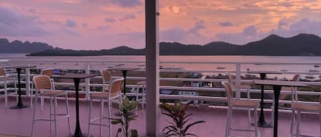 Terrasse sur le toit