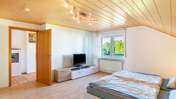 2 bedrooms, iron/ironing board, free WiFi, bed sheets