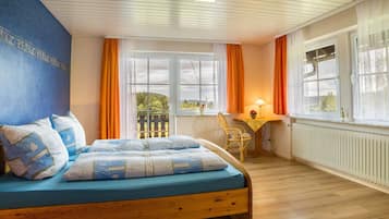 2 室のベッドルーム、WiFi (無料)、ベッドシーツ