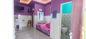 Deluxe kamer | 1 slaapkamer, een bureau, geluiddichte muren, gratis wifi