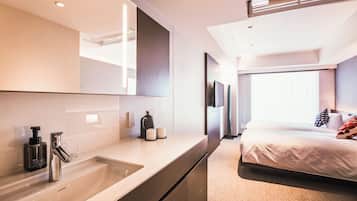 Estudio, para no fumadores (20 Twin) | Camas con pillow-top, muebles diferentes y cortinas blackout