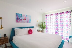 4 bedrooms, iron/ironing board