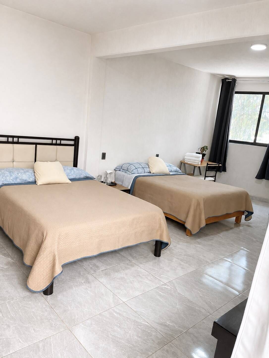 Family Quadruple Room | Individually furnished, desk, laptop workspace, free WiFi