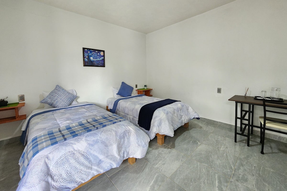Camera Premium con letto matrimoniale o 2 letti singoli | Con arredamento individuale, una scrivania, postazione laptop