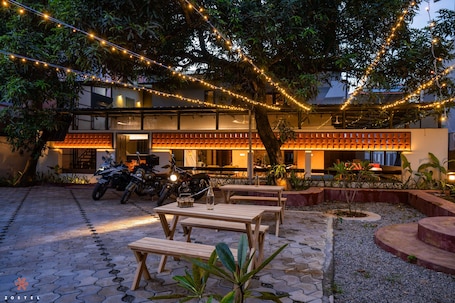 Fachada de la propiedad