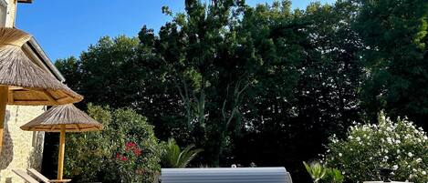 Alberca al aire libre y alberca climatizada