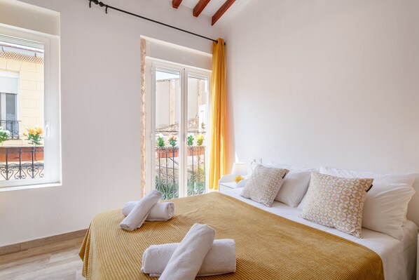 2 habitaciones, wifi gratis y ropa de cama 