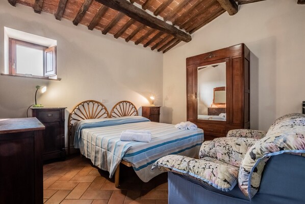 2 habitaciones, wifi gratis y ropa de cama 