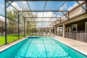 Pool - Grand 9BR Disney Villa | Private Pool and Magic (Davenport)