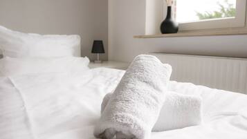 2 Schlafzimmer, Schreibtisch, Bügeleisen/Bügelbrett, kostenloses WLAN