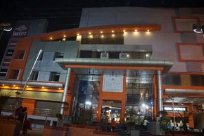 Voorkant van accommodatie