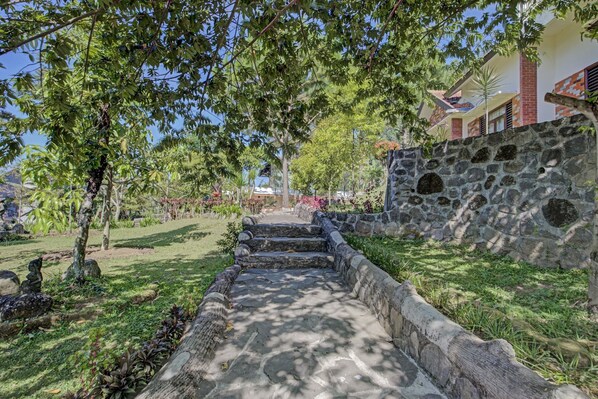 Facciata della struttura