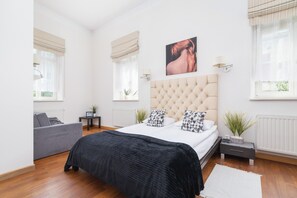 아파트, 침실 1개,  욕실 2개 | 1 개의 침실, 침대 시트