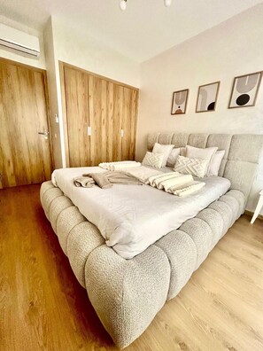 1 bedroom, iron/ironing board, travel crib, free WiFi