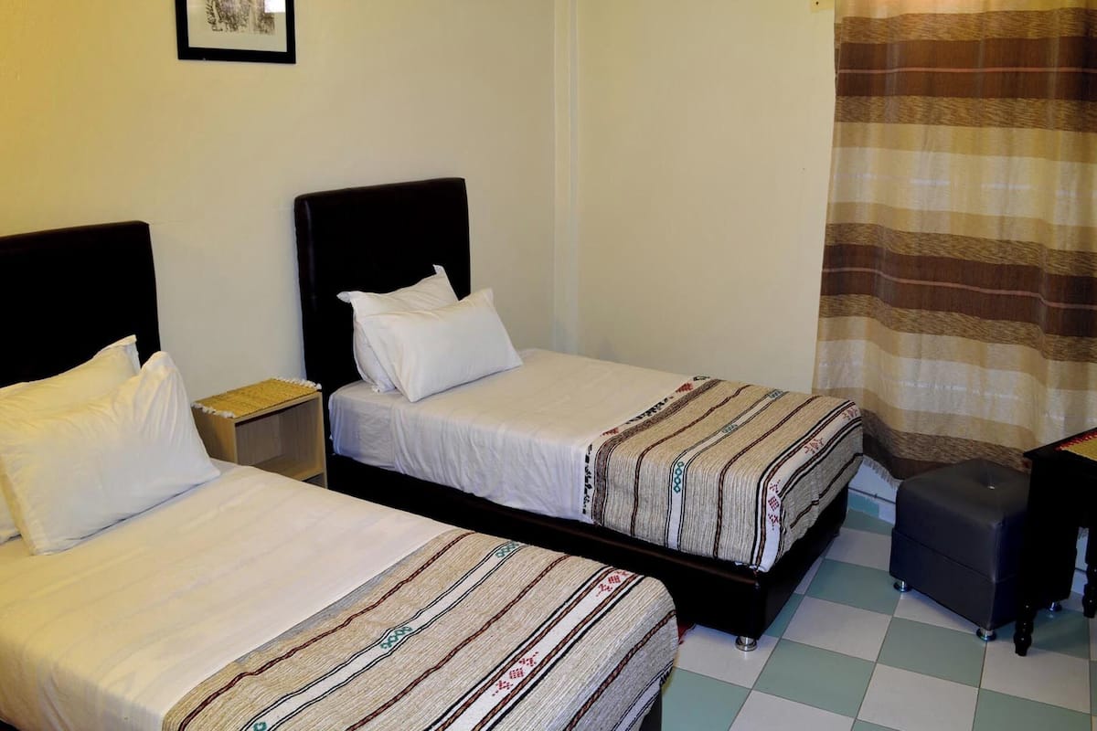 Economy Double or Twin Room, 1 Bedroom, City View | Desk, cribs (free), rollaway beds (surcharge), WiFi (free)
